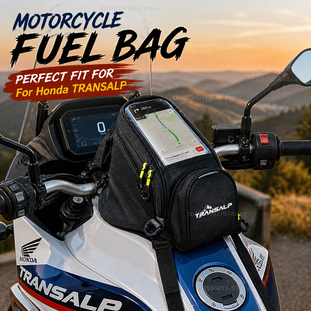 Magnetic Tank Bag - NEW Universal Magnetic Fuel Tank Bag