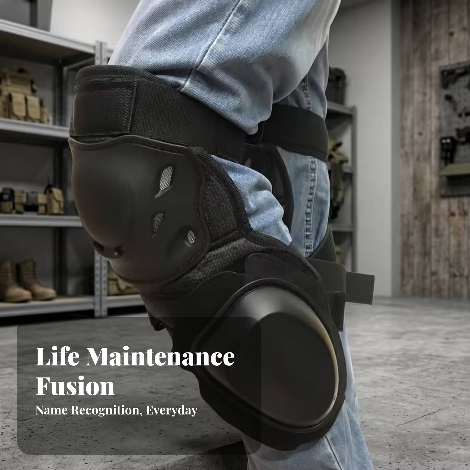 Knee Guard Hard - Shock Absorbing Motorcycle Knee Pads Leg