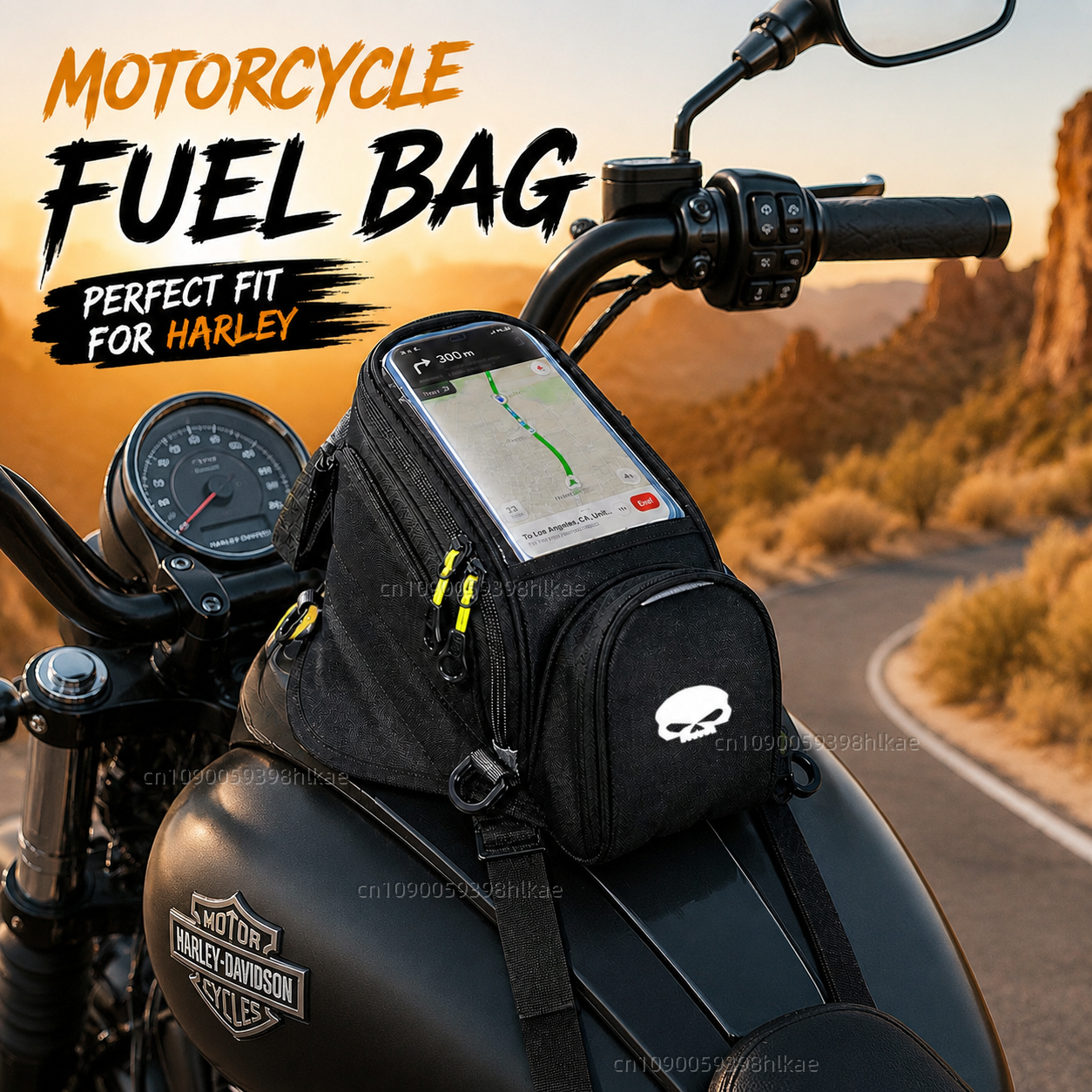 Magnetic Tank Bag - NEW Universal Magnetic Fuel Tank Bag