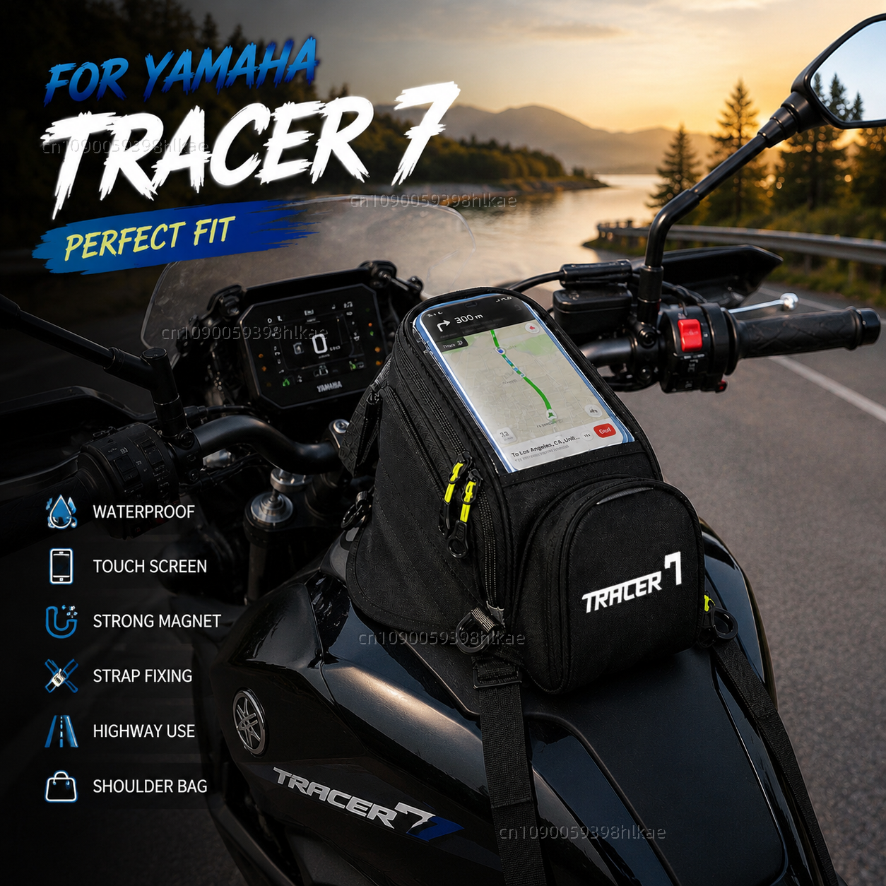 Magnetic Tank Bag - NEW Universal Magnetic Fuel Tank Bag