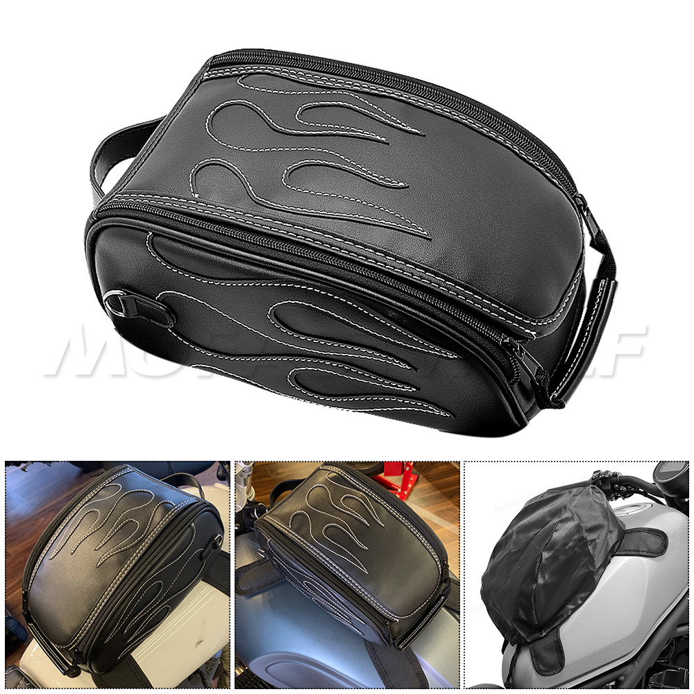 Black Oil Fuel Tank Bag Magnet - Magnetic Tank Bag avis et prix