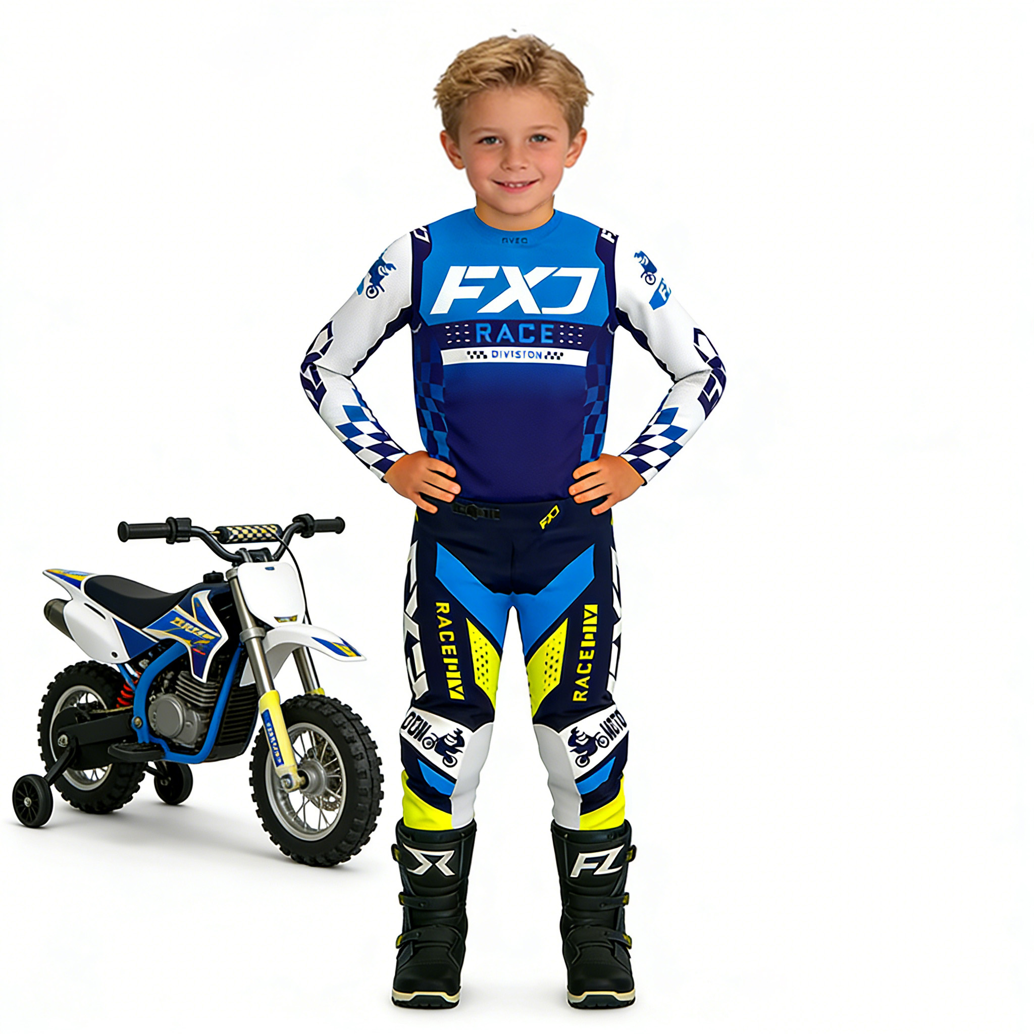 motocross child set Motorcycle - Motorcycle Gear Kids avis et prix