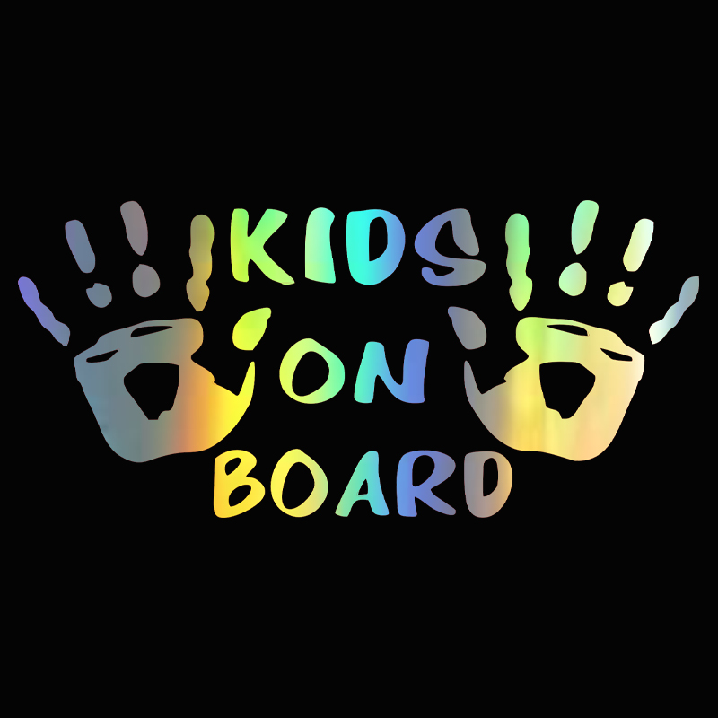 3D Car Sticker KIDS ON BOARD C - Motorcycle Gear Kids avis et prix