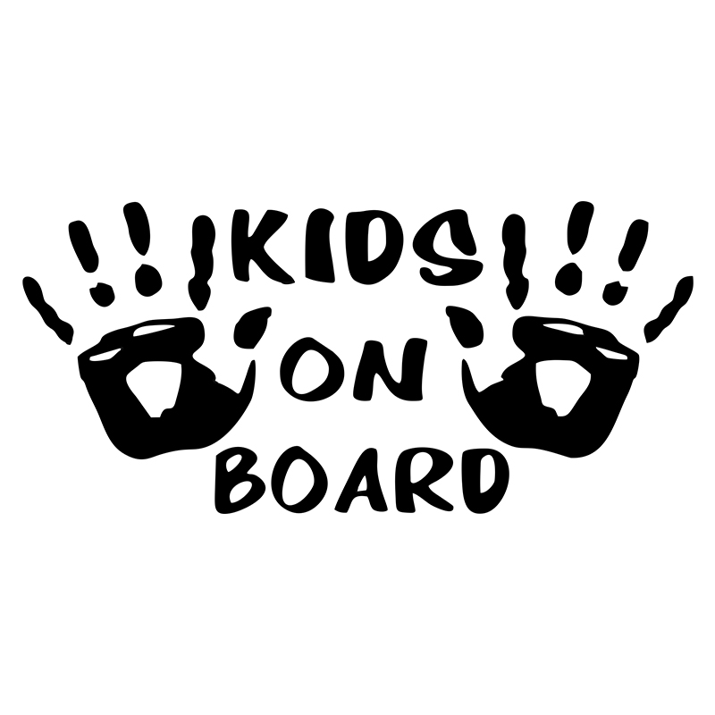 3D Car Sticker KIDS ON BOARD C - Motorcycle Gear Kids avis et prix