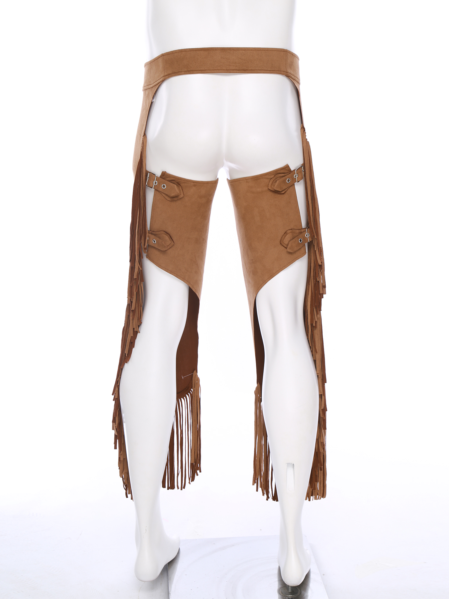Men Western Cowboy Chaps Adjus - Motorcycle Gear Pants avis et prix