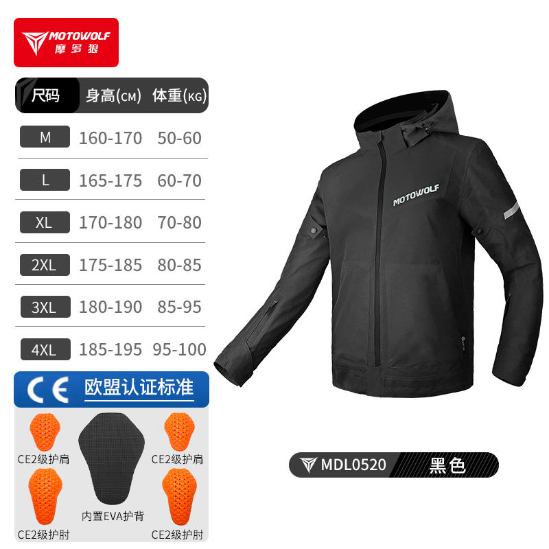 MOTOWOLF Motorcycle Rally Suit - Motorcycle Gear Jacket Women avis et prix