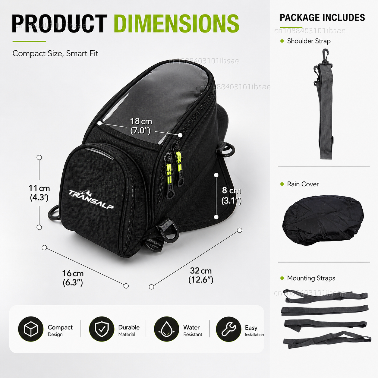 NEW Universal Magnetic Fuel Ta - Magnetic Tank Bag avis et prix