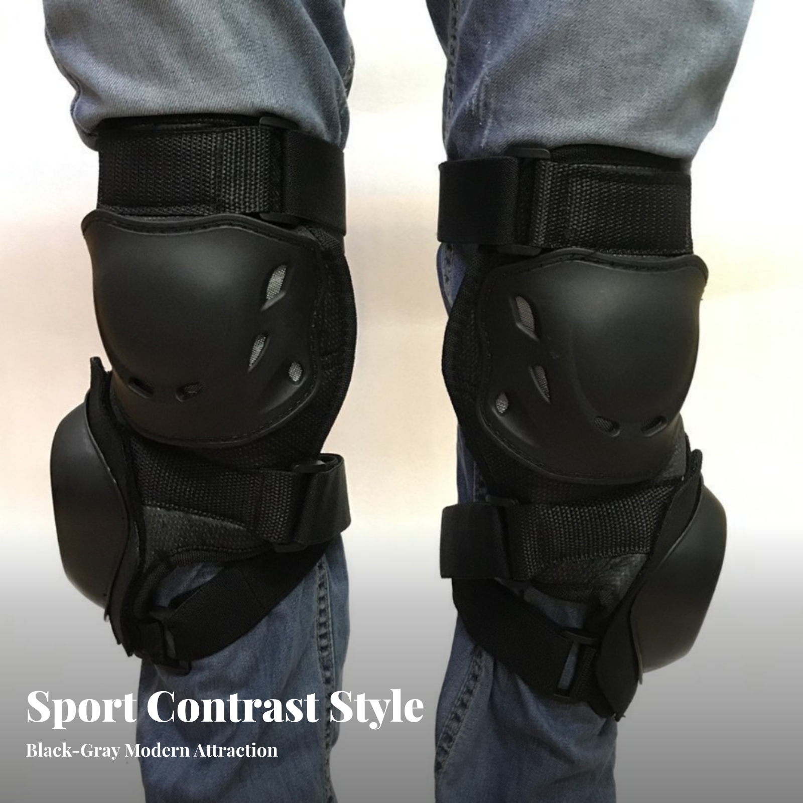 Contoured Motorcycle Knee Pads - Knee Guard Hard avis et prix