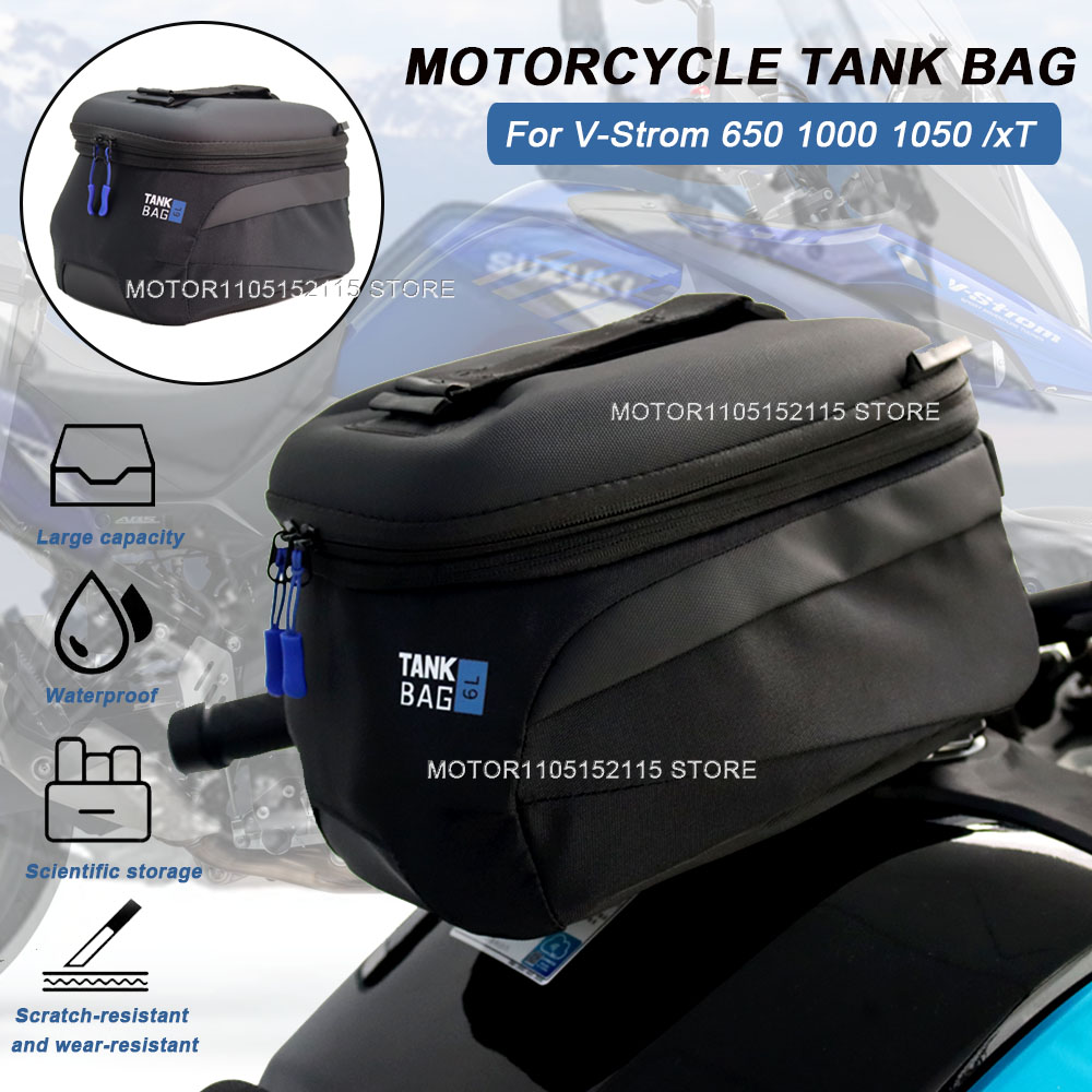 New For Suzuki V-Strom 650 100 - Magnetic Tank Bag avis et prix
