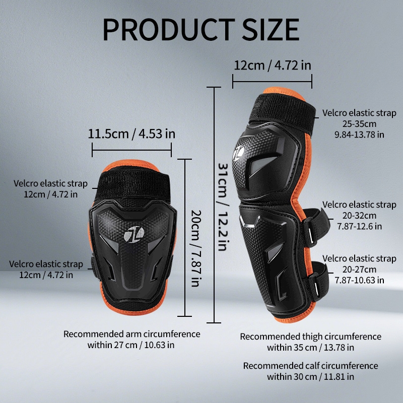 JCAA Children Knee Elbow Guard - Knee Guard Hard avis et prix