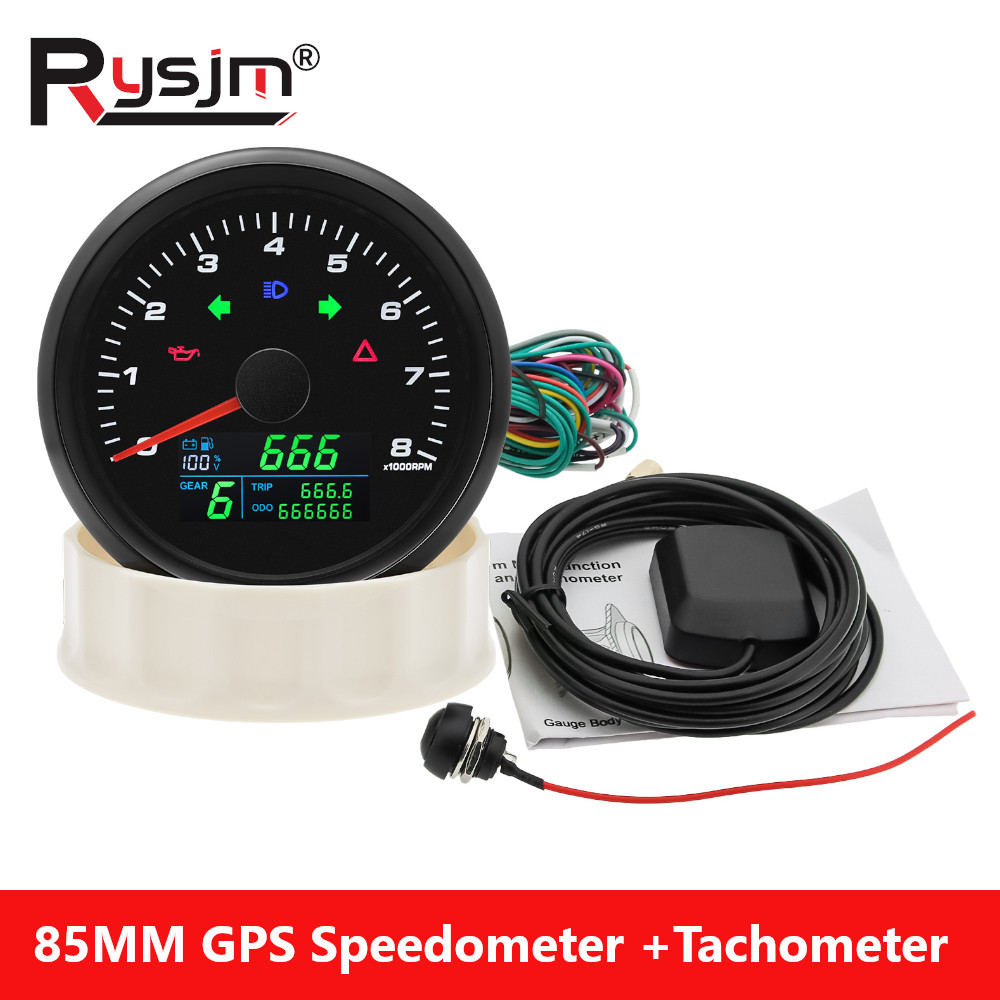 85mm Multifunctional Gaug GPS  - Motorcycle Gear Levels avis et prix