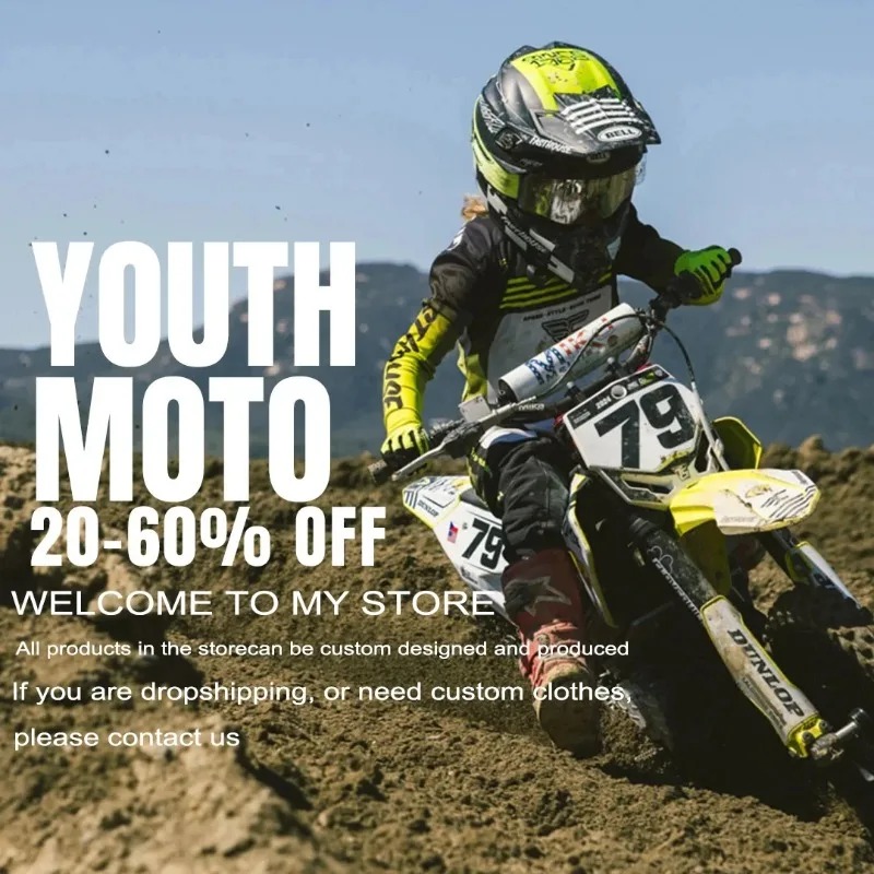 Kids Motocross Honda Jersey An - Motorcycle Gear Kids avis et prix
