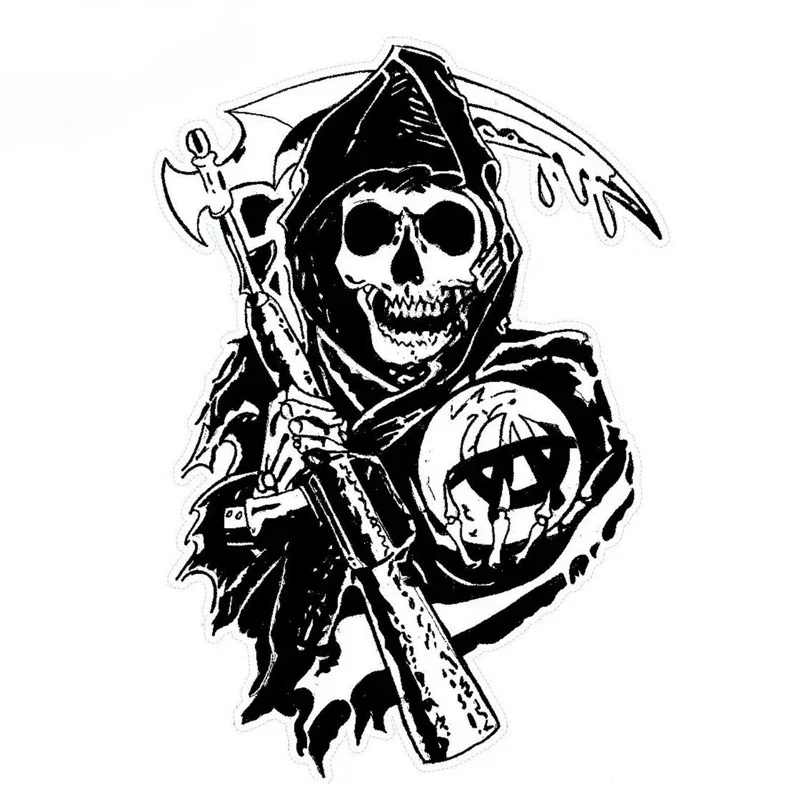 Car Sticker Sons of Anarchy An - Motorcycle Gear Pants avis et prix