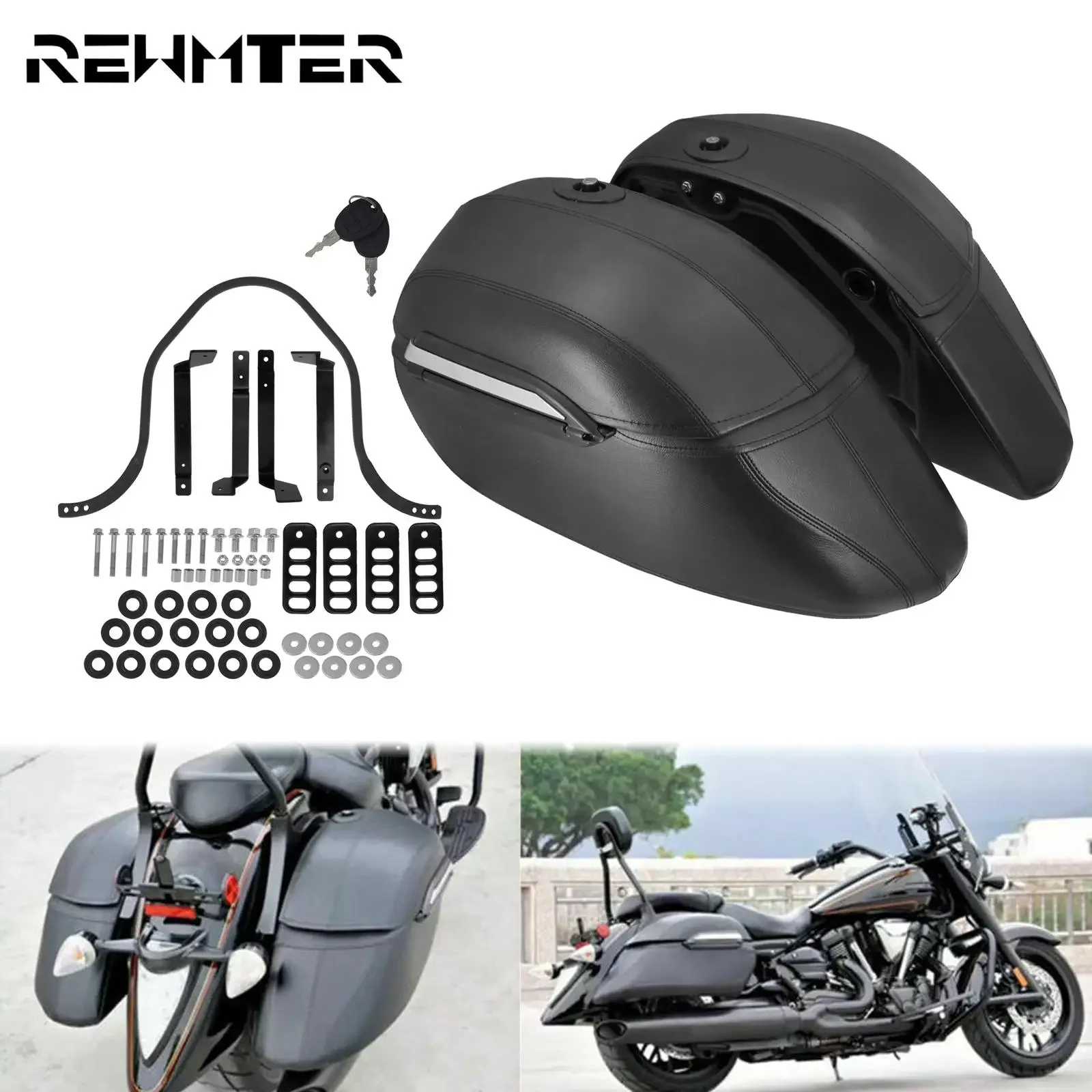 Motorcycle Hard Bags Saddlebag - Motorcycle Gear Pants avis et prix