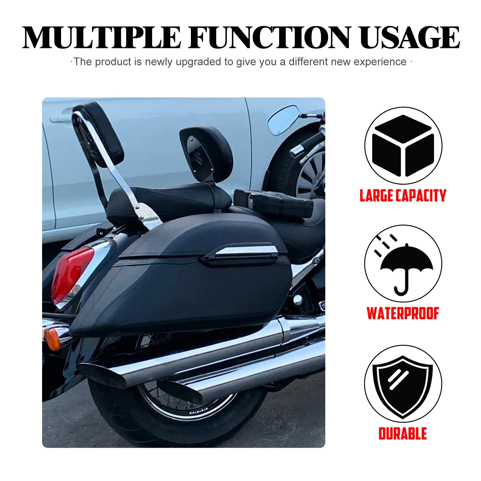 Motorcycle Hard Bags Saddlebag - Motorcycle Gear Pants avis et prix