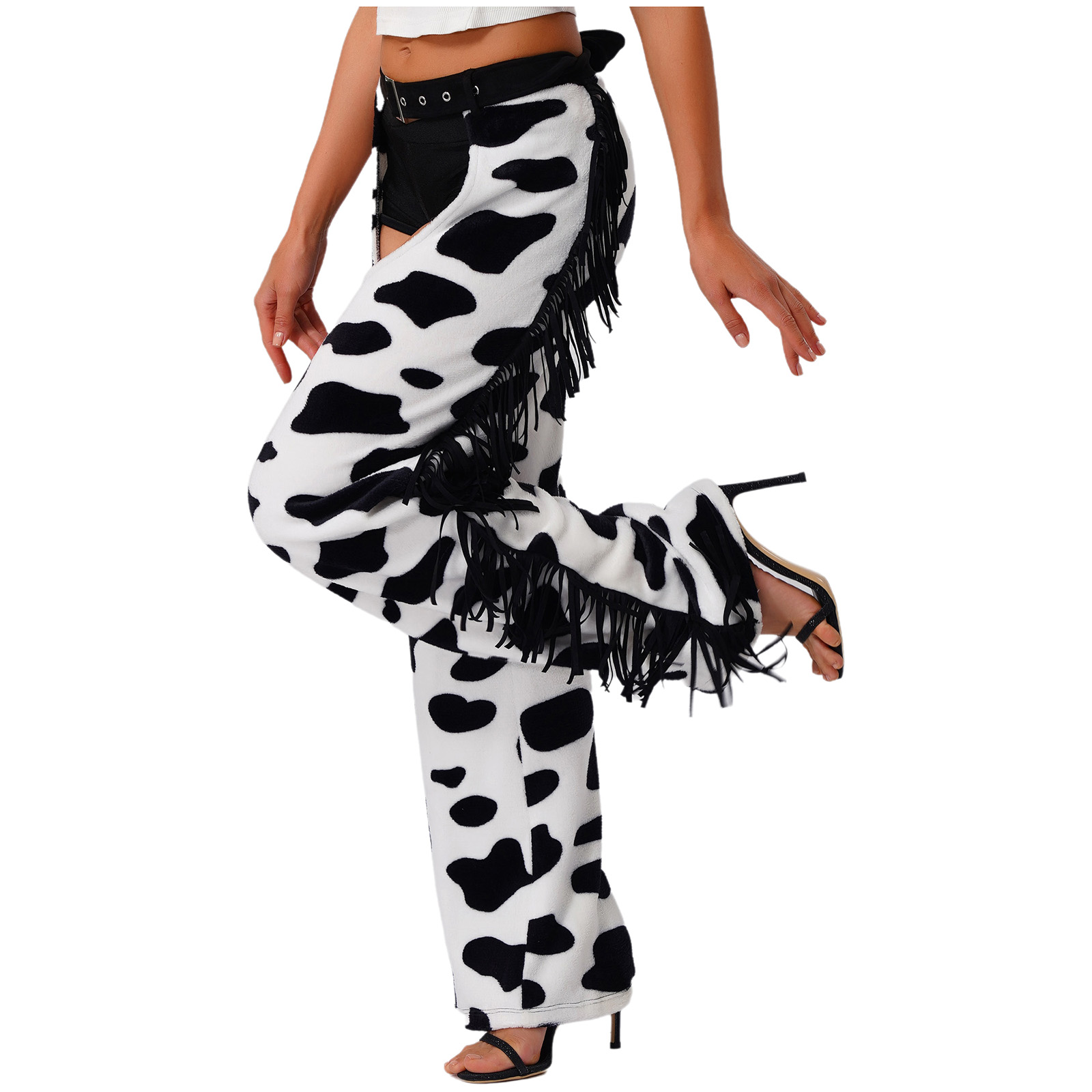 Womens Mens Western Cowboy Cha - Motorcycle Gear Pants avis et prix
