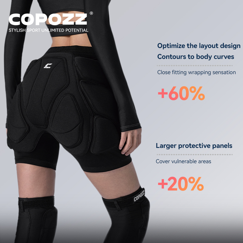 COPOZZ Upgraded Ski Knee Pads  - Motorcycle Gear Protection avis et prix
