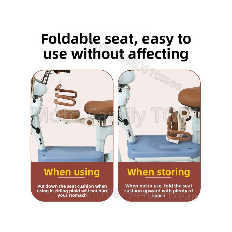 Electric vehicle child seat fr - Motorcycle Gear Kids avis et prix