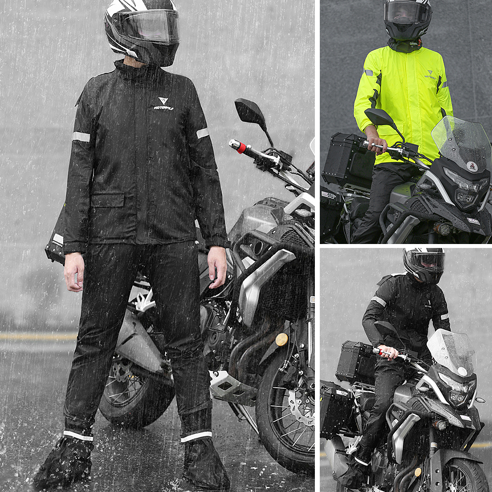 Men Motorcycle Rain Suit Outdo - Motorcycle Gear Jacket Women avis et prix
