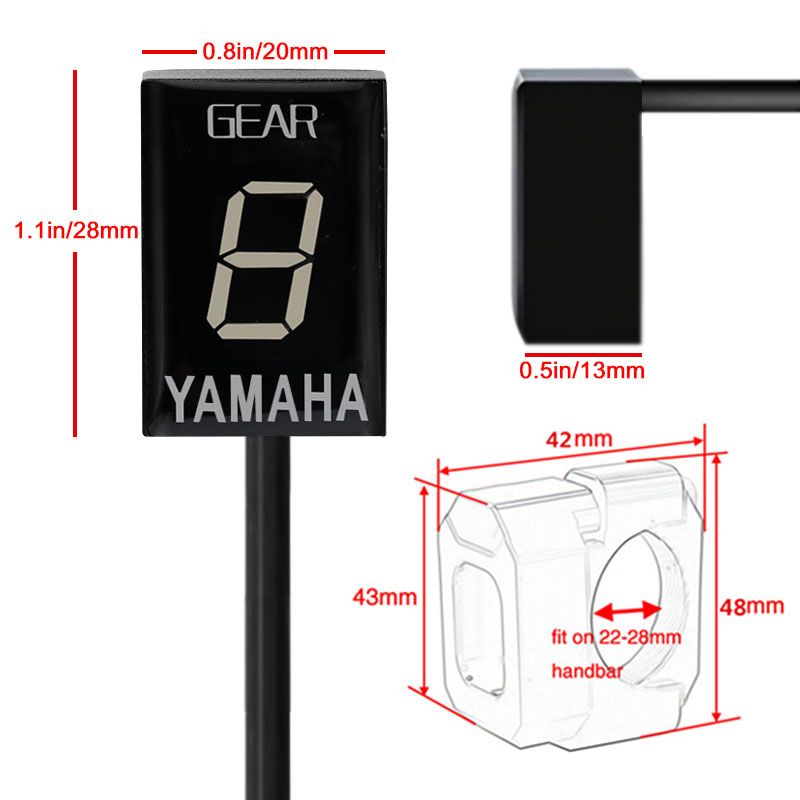 Gear indicator for yamaha xjr  - Motorcycle Gear Levels avis et prix