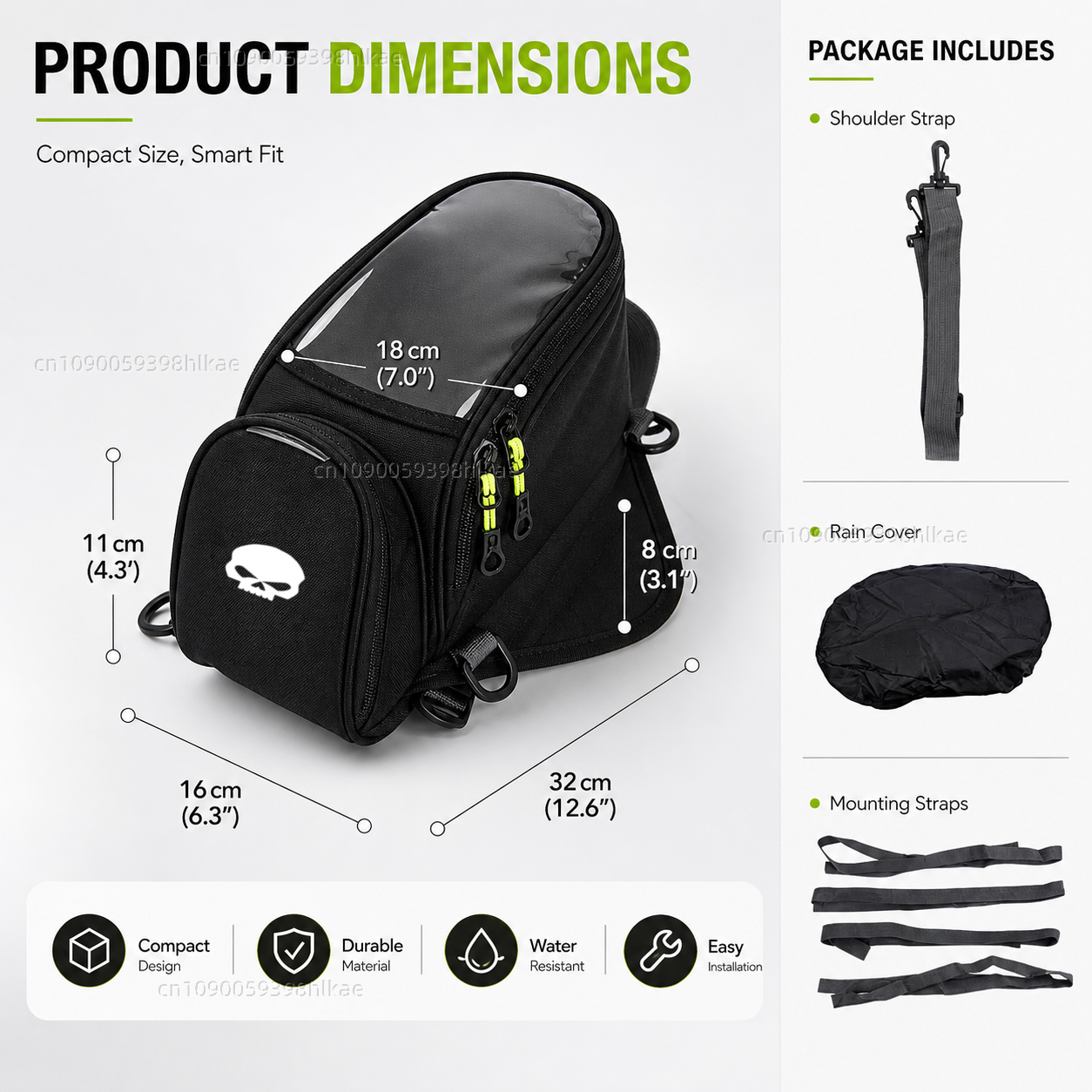 NEW Universal Magnetic Fuel Ta - Magnetic Tank Bag avis et prix