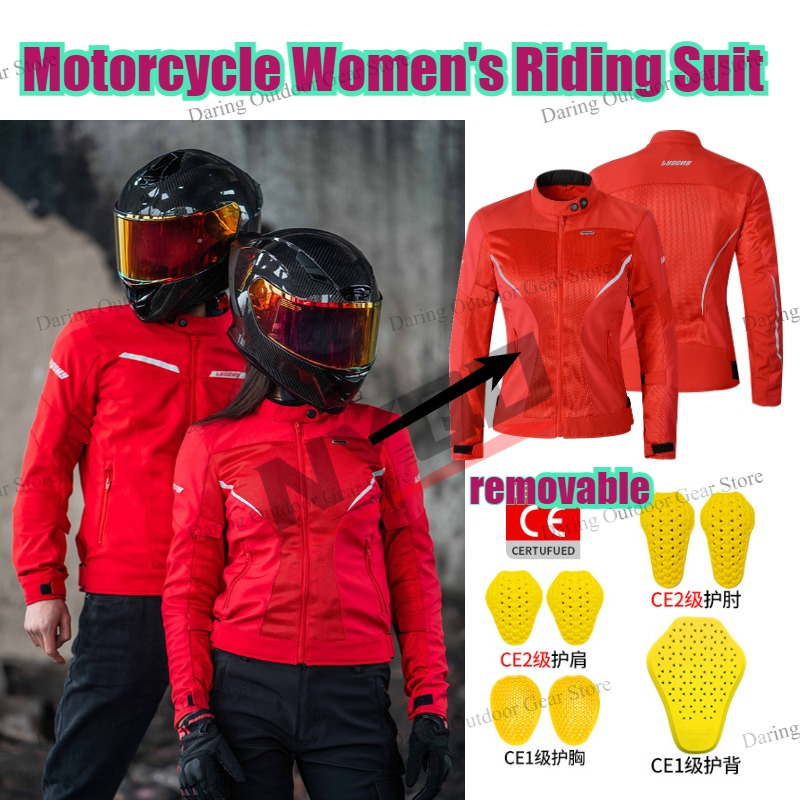 Women Motorcycle Riding Jacket - Motorcycle Gear Jacket Women avis et prix
