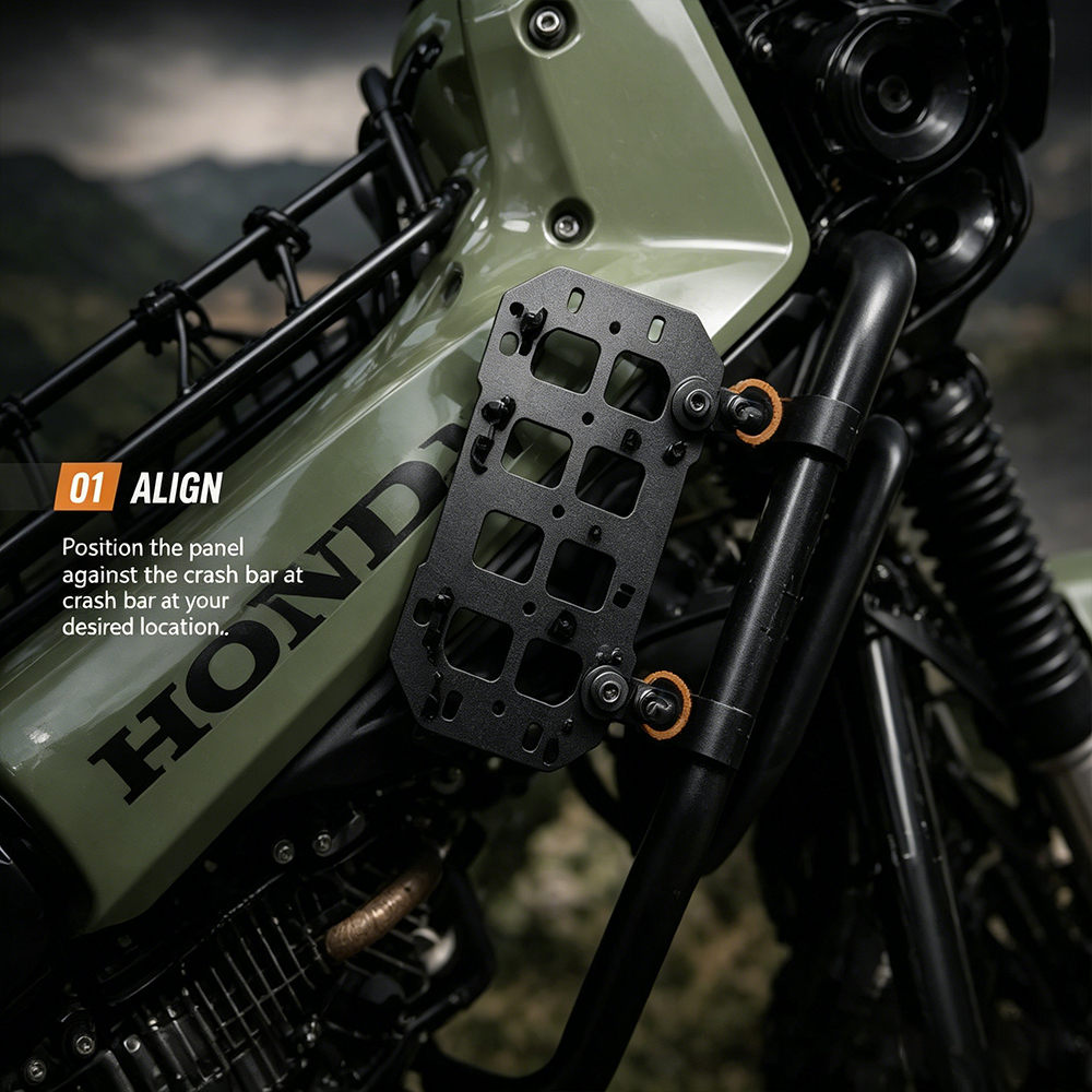 Motorcycle Bumper Molle Panel  - Motorcycle Gear Pants avis et prix