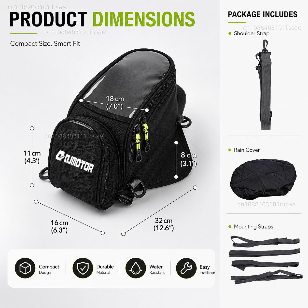 NEW Universal Magnetic Fuel Ta - Magnetic Tank Bag avis et prix