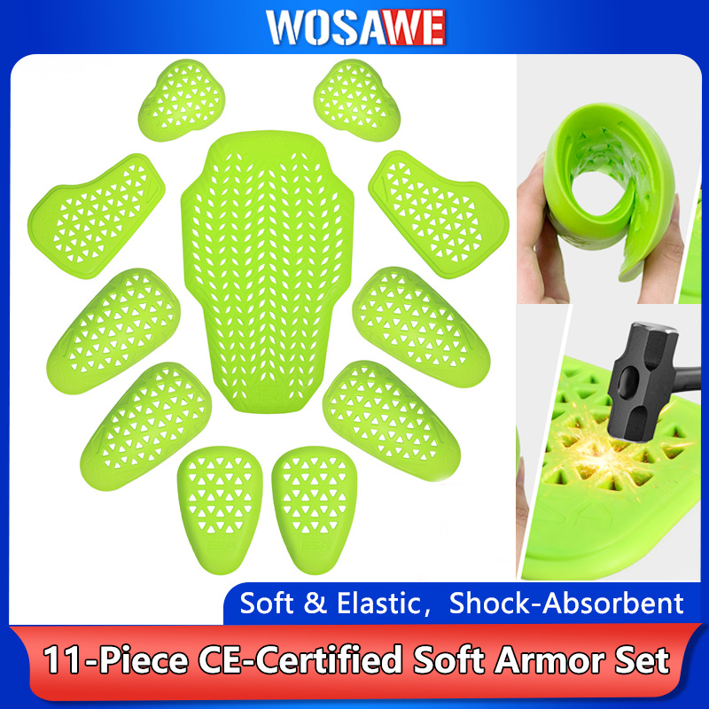 WOSAWE Motorcycle Armor Insert - Motorcycle Gear Levels avis et prix