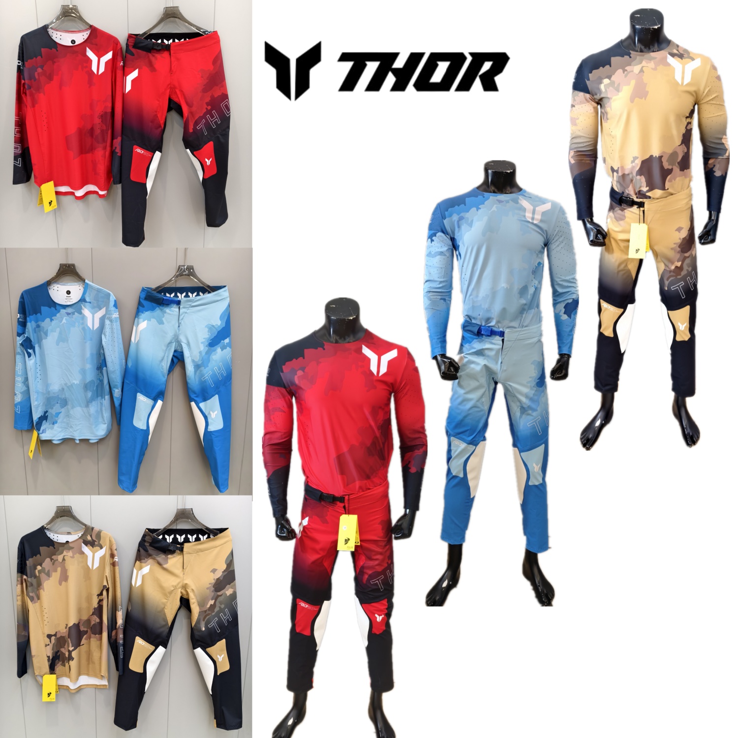 THOR Motocross Gear Set MX Off - Motorcycle Gear Pants avis et prix