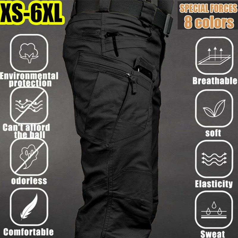 Men's Tactical Cargo Pants 6XL - Motorcycle Gear Pants avis et prix